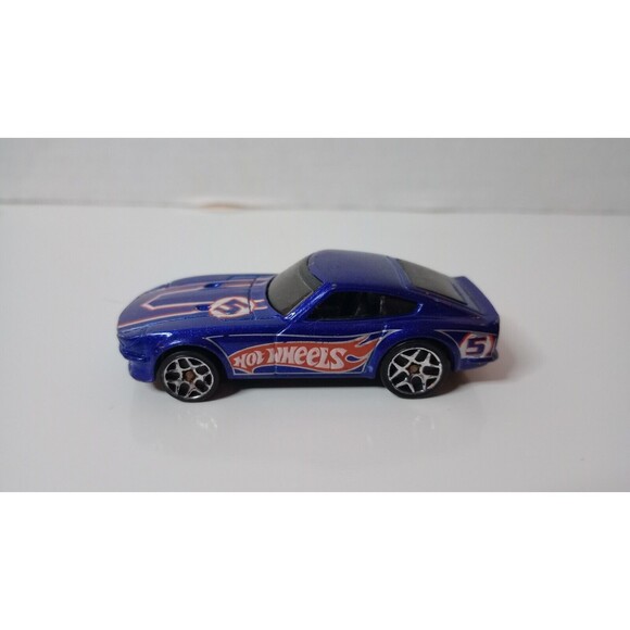 HOT WHEELS 1:64 HTF 2007 #80 DATSUN 240Z BLUE #5 5 SP MALAYSIA EXCELLENT CONDITI - Picture 2 of 6